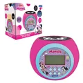 Produktbild: Disney Minnie Projektor-Wecker mit Weck- und Schlummerfunktion Nachtlicht mi...