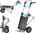Produktbild: Wolfcraft Transportsystem TS 2500 I 5535000 I 2-in-1: Sackkarre & Schubwagen