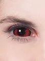 Produktbild: Maskworld - Sclera rot - farbige Kontaktlinsen / 6-Monats-Linsen - Motivlinsen ohne Sehstärke (22mm) - Unisex - Erwachsene - ideal für Halloween, Karneval, Motto- und Horror-Party