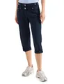 Produktbild: Cecil Mid Waist Slim Leg Hose mit Turn-Up universal Blue 27