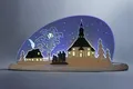 Produktbild: Motivleuchte Seiffener Kirche Länge ca 47cm NEU Schwibbogen Lichterbogen LED Erz