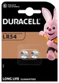 Produktbild: Duracell LR54, 2 Stück Alkaline-Knopfzellenbatterien