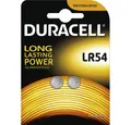 Produktbild: Duracell Duracell LR 54 Knopfzellen-Batterie Elektronik. Akku Duracell LR 54 Electronics 2er Blister (1.5 Volt V), Alkali-Batterie
