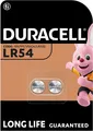 Produktbild: Duracell LR54, 1.5V Alkaline Batterie Knopfzelle,189 LR1130 AG10, 65mAh 2er-Pack
