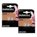 Produktbild: 2x Duracell LR54 V10GA AG10 10GA 389 LR1130  Knopfzelle Batterie 2er Blister