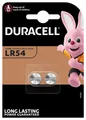 Produktbild: Duracell LR54 V10GA AG10 10GA 389 LR1130  Knopfzelle Batterie 2er Blister