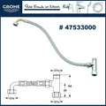 Produktbild: Grohe Grohtherm Micro Anschluss-Set Chrom  47533000 3/8