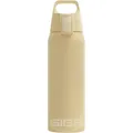 Produktbild: SIGG - Isolierte Trinkflasche - Thermosflasche Shield Therm One Opti Yellow kohlensäurehaltige Getränke - Auslaufsicher - Spülmaschinenfest - BPA-frei - 90% recycelter Edelstahl - Hellgelb - 0,75L