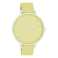Produktbild: Oozoo - Timepieces Damen Uhr Lime | Armbanduhr Damen mit Lederarmband | Moderne Uhr für Frauen - Edle Analog Damenuhr in rund C11360 (42mm)