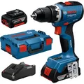 Produktbild: Bosch Akku-Bohrschrauber GSR 18V-65 Professional, 18V / 5,0Ah, mit 2 Akkus, Ladegerät und Koffer
