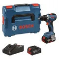 Produktbild: Bosch Akku-Bohrschrauber GSR 18 V-65 Professional 2 Akkus 5,0 Ah + GAL 18 V-40