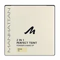 Produktbild: Manhattan 2 in 1 Perfect Teint Powder – Puder und Make-up in einem für einen absolut ebenmäßigen Teint – Farbe Beige 16 , 9g (1er Pack)