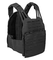Produktbild: Tasmanian Tiger TT Plate Carrier LC Leichter Plattenträger mit MOLLE-System in Laser Cut-Ausführung mit integrierter Funkgeräte-Tasche, Schwarz