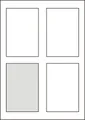 Produktbild: Sigel Etiketten Flaschenetiketten InkJet hochglänzend 80x120mm weiß VE=20 Stück