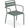 Produktbild: Emu Star Stapelsessel Stahl verschied. Farben - Dunkelgrün