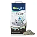 Produktbild: Biokat's Diamond Care Sensitive Classic Katzenstreu - Feine Klumpstreu aus Bentonit ohne Zusätze speziell für empfindliche Katzen - 1 Sack (1 x 6 L)