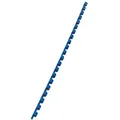 Produktbild: GBC Kunststoff Binderücken Blau 6 mm 25 Blatt DIN A4 100 Stück