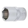 Produktbild: BGS Steckschlüssel-Einsatz Sechskant Antrieb Innenvierkant 12,5 mm SW 19 mm