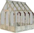 Produktbild: Palmako Gewächshaus / Pavillon / Glashaus Emilia 5,4 m² - 18 mm Grau kesseldruckimprägniert
