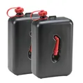 Produktbild: 2x Kraftstoffkanister 2 Liter für Motorrad Roller Quad Kanister Benzinkanister L