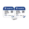 Produktbild: 2 x Varta 315 Uhrenbatterien 1,55 V SR716SW SR67 20mAh Batterie Knopfzelle