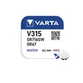Produktbild: 10 x Varta 315 Uhrenbatterien 1,55 V SR716SW SR67 20mAh Batterie Knopfzelle