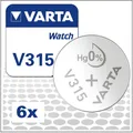 Produktbild: 6x Varta V315 / SR716SW Watch Uhrenbatterien Fachhandelsware V 315 SR67