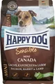 Produktbild: Happy Dog Sensible Mini Canada (€ 8,74/kg) Lachs Kaninchen Lamm Hundefutter 4 kg