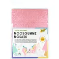 Produktbild: Glitter Moosgummi Mosaik, selbstklebend, 6 Bögen, ca. 15 x 20 cm, 2 mm stark, farbig sortiert