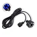 Produktbild: CLGarden LED Ring für Springbrunnen Quellsteinbeleuchtung blau 12 Volt inkl. Schlauchanschluss LED Beleuchtung Kranz