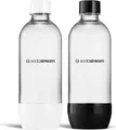 Produktbild: SODASTREAM Jet Flasche 2 1 l Schwarz Wei fr Geschirrspler