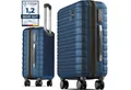 Produktbild: Travely Koffer Polycarbonat Handgepäck Koffer 55x40x20cm - für Ryanair Lufthansa etc, 4 Rollen, Designed in Germany, austauschbare Griffe und Rollen
