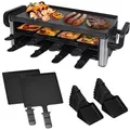 Produktbild: Raclette 16 Personen | 2100W | Antihaftbeschichtet - Ebikon - Schwarz