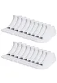 Produktbild: adidas 18 Paar Sportswear Low Cut Sneaker Socken Unisex Kurzsocke, Farbe:White, Socken & Strümpfe:43-45