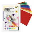 Produktbild: folia Transparentpapier-Block Transparentpapier-Mappe A4 42 g/qm 10 Blatt bunt