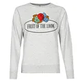 Produktbild: Fruit of the Loom Damen 012146 Sweatshirt, Grau (Graumeliert 94), X-Large