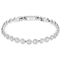 Produktbild: Swarovski Angelic Armband, Rundschliff, Weiß, Rhodiniert