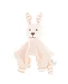Produktbild: Grünspecht Bio Schnuffeltuch Hase beige gestreift Schmusetuch Baby Naturprodukte