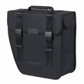 Produktbild: Seitenfahrradtasche Basil Tour Rear 14L Schwarz, links, mit Hakenbefestigung (34