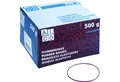 Produktbild: ALCO Gummibänder ALCO Gummiringe rot Ø 8,5cm Nr. 741, Karton= 500g, Kautschuk