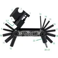 Produktbild: Contec Multitool F22 (22 Funktionen) (03709771)