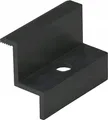 Produktbild: Endklemme für Modulhöhe 30mm Photovoltaik Solarmodul PV ALU Schwarz