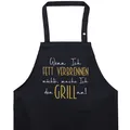 Produktbild: Lustige Schürze mit Spruch Grillschürze für Männer/Frauen Kochschürze Barbecue