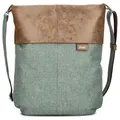 Produktbild: zwei Olli OR12 - Umhängetasche/Rucksack 34 cm (eucalyptus)