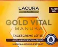 Produktbild: Lacura Gold Vital Tagescreme, Manuka Honig-Extrakt, sehr Reife Haut, LSF15, 50ml
