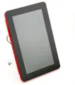 Produktbild: Pimoroni Pibow Frame für Raspberry Pi Touch Display 2, Schutzrahmen, 2 Standfüße, Coupe Red