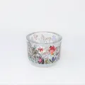 Produktbild: Teelichthalter, Windlicht BLUMENWIESE H. 7cm D. 9cm aus Glas Formano F25