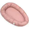 Produktbild: Julius Zöllner Kuschelnest Musselin, Altrosa, 55x10x80 cm, Schlafen, Babybett-Ausstattung, Babynestchen, Kuschelnest für Babys