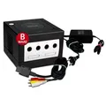 Produktbild: Gamecube Konsole Schwarz (B-Ware) #50B + alle Kabel