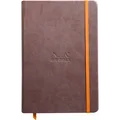 Produktbild: Rhodia Notizbuch A5, 96 Bl blanko, Papier 90g, Schokoladenbraun 118743C
